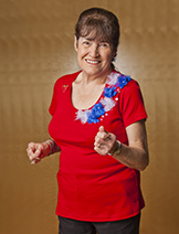 “I’m 68, and I use my leadership skills to spread joy and physical fitness through dance. I’m having the time of my life!”