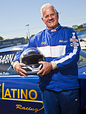 “I'm 74 years old, and through drag racing I have become more focused and disciplined.”